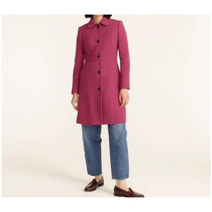 J.Crew lady day classic wool coat size 14